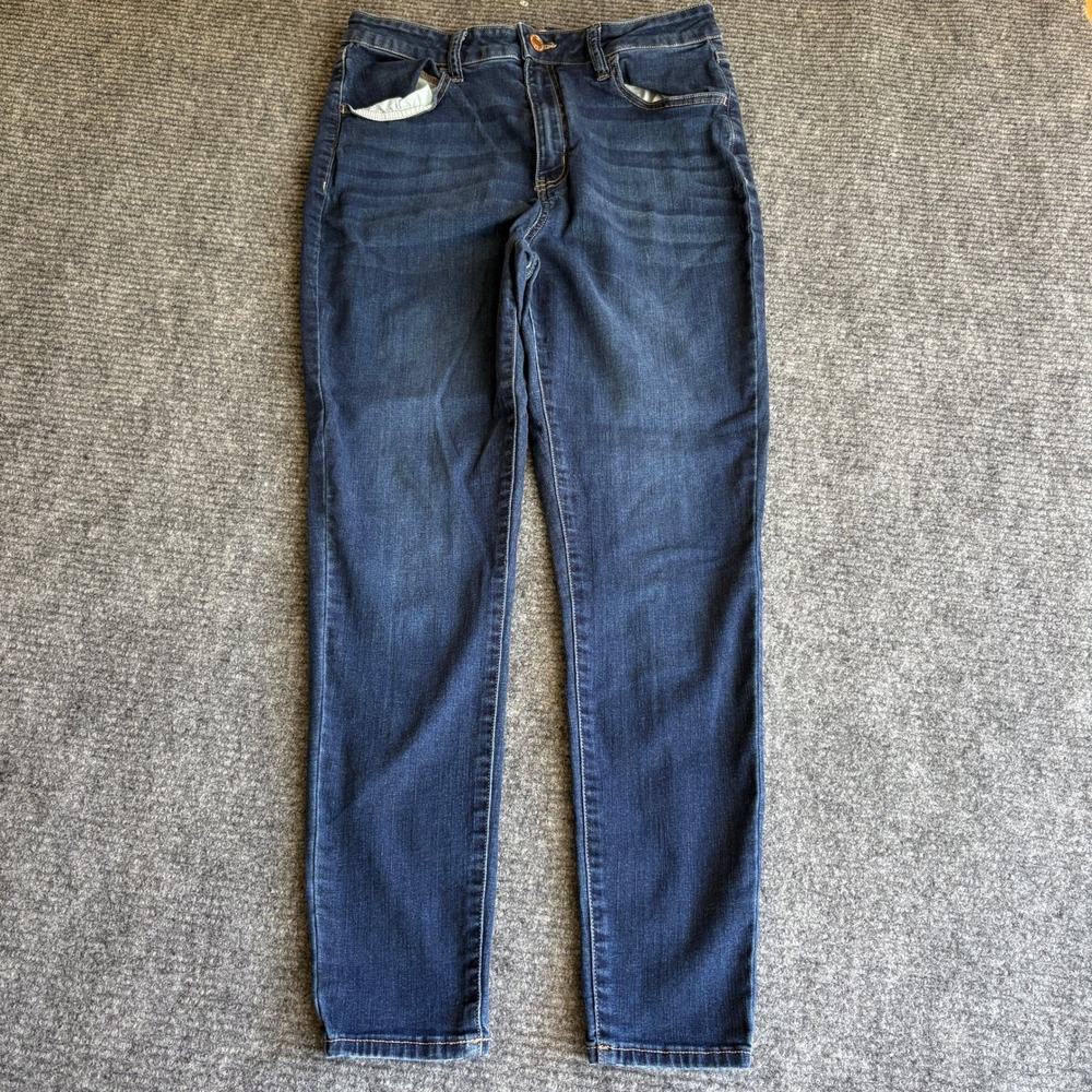 Sol Super High Rise Jegging Jeans Dark Wash Blue Skinny Denim Size 15/32W 2905
